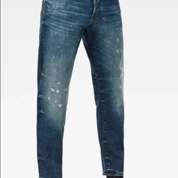 G-STAR RAW Sz 33 D 3301 Button fly 100%  cotton Jeans - Picture 2 of 15